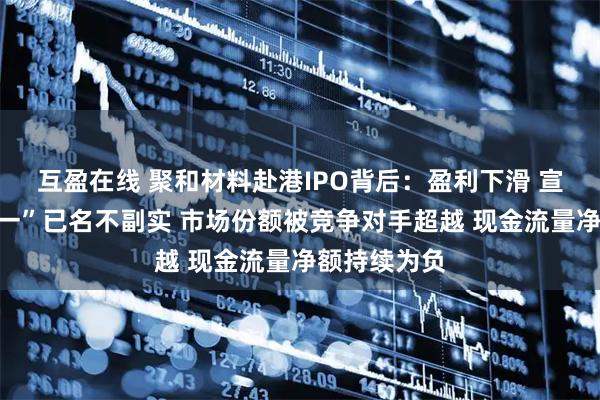 互盈在线 聚和材料赴港IPO背后：盈利下滑 宣称“全球第一”已名不副实 市场份额被竞争对手超越 现金流量净额持续为负